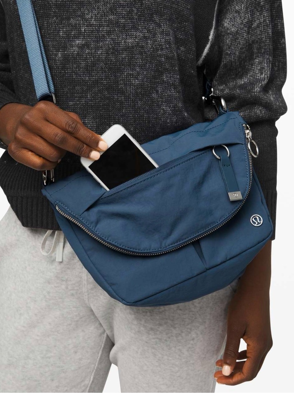 lululemon athletica Blue festival Crossbody Bag - Everyday Convenience